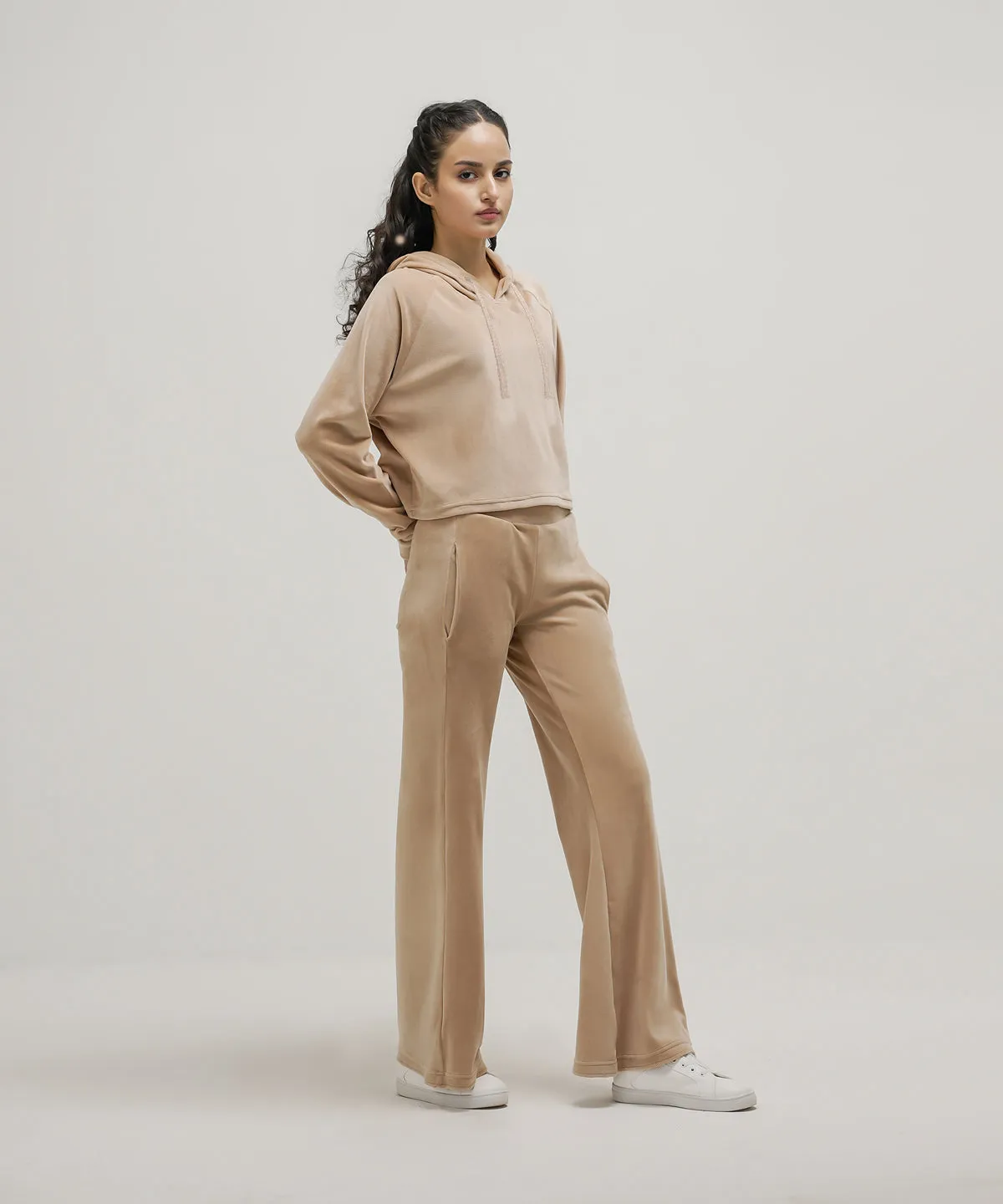 Women's Velour Hoodie