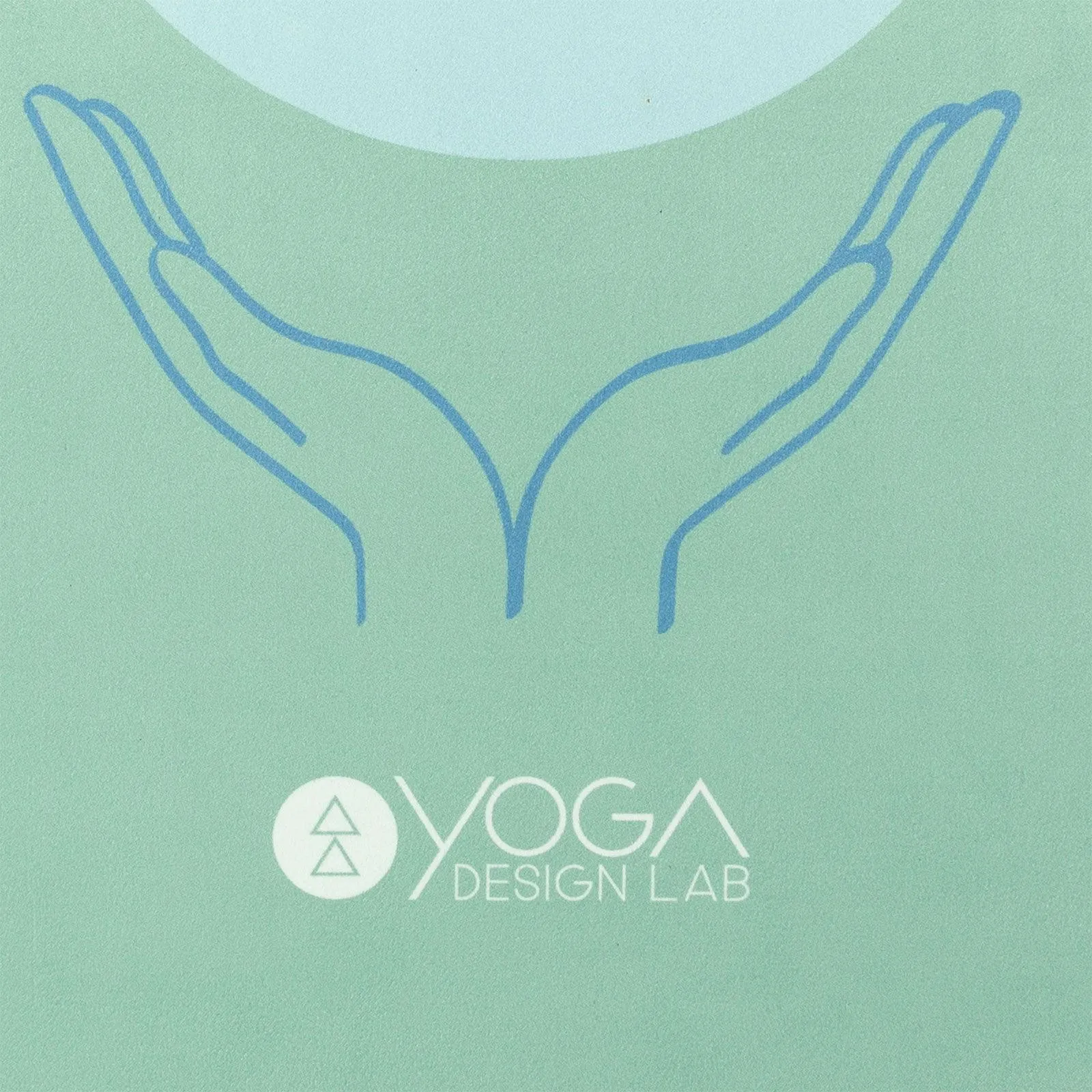 Yoga Design Lab - Combo Yoga Mat - 2-in-1 (Mat   Towel) - Earth Green - Lightweight, Ultra-Soft